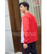 Bộ gió thể thao nam MDB-257 đỏ phối đen